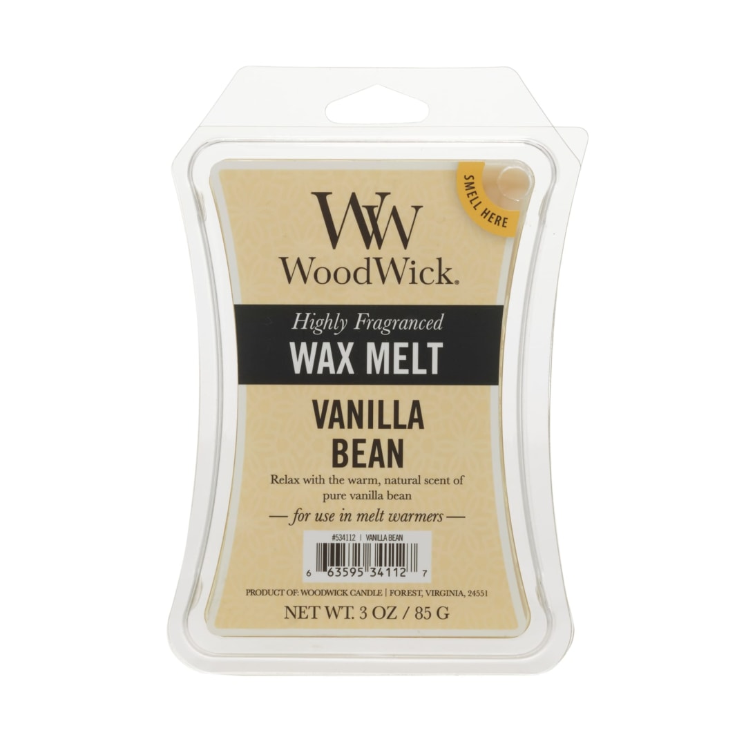 WoodWick® Vanilla Bean 3 Oz. Wax Melts, 1 Pack of 6