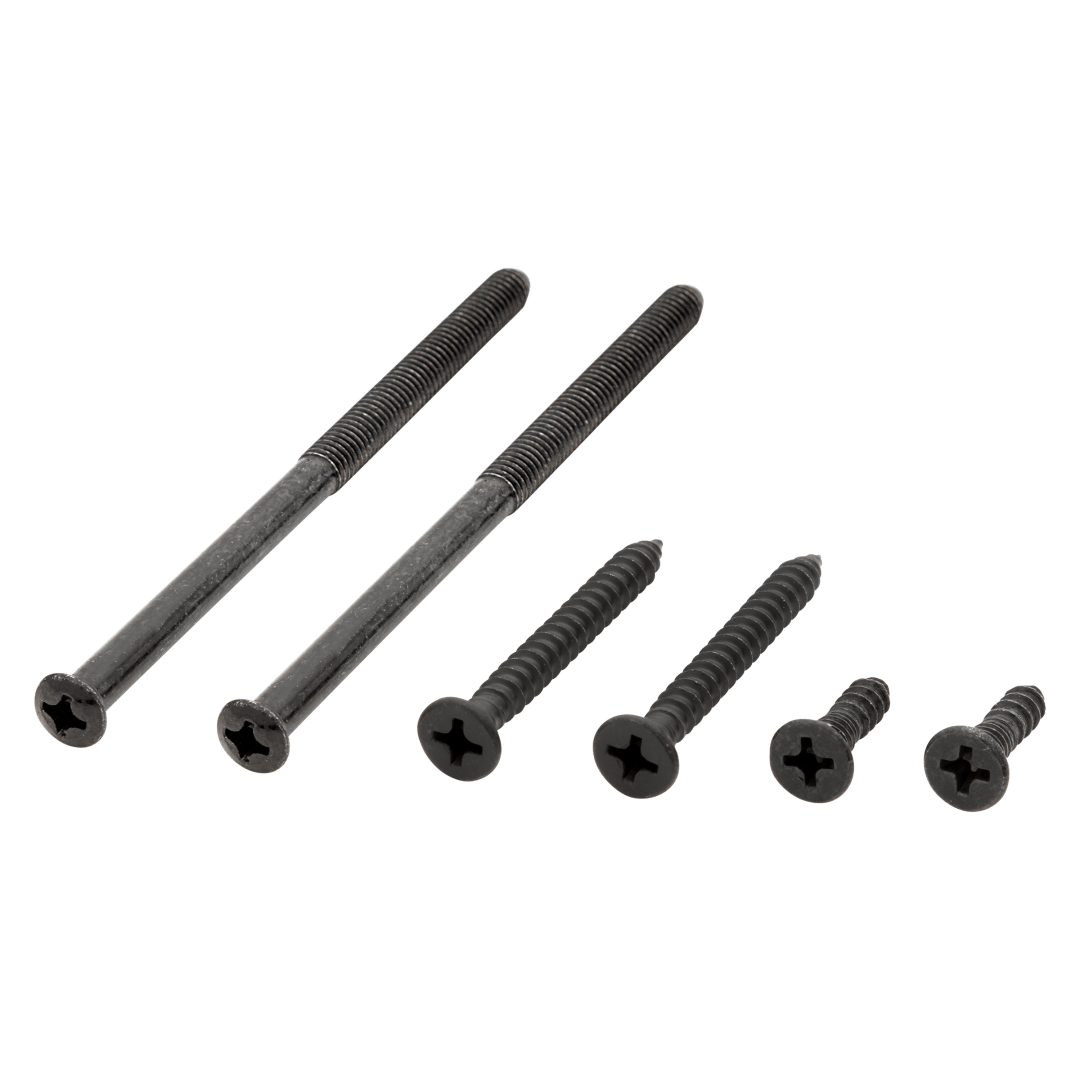 Deadbolt Double Cylinder Screw Pack for Matte Black or Venetian Bronze Finish