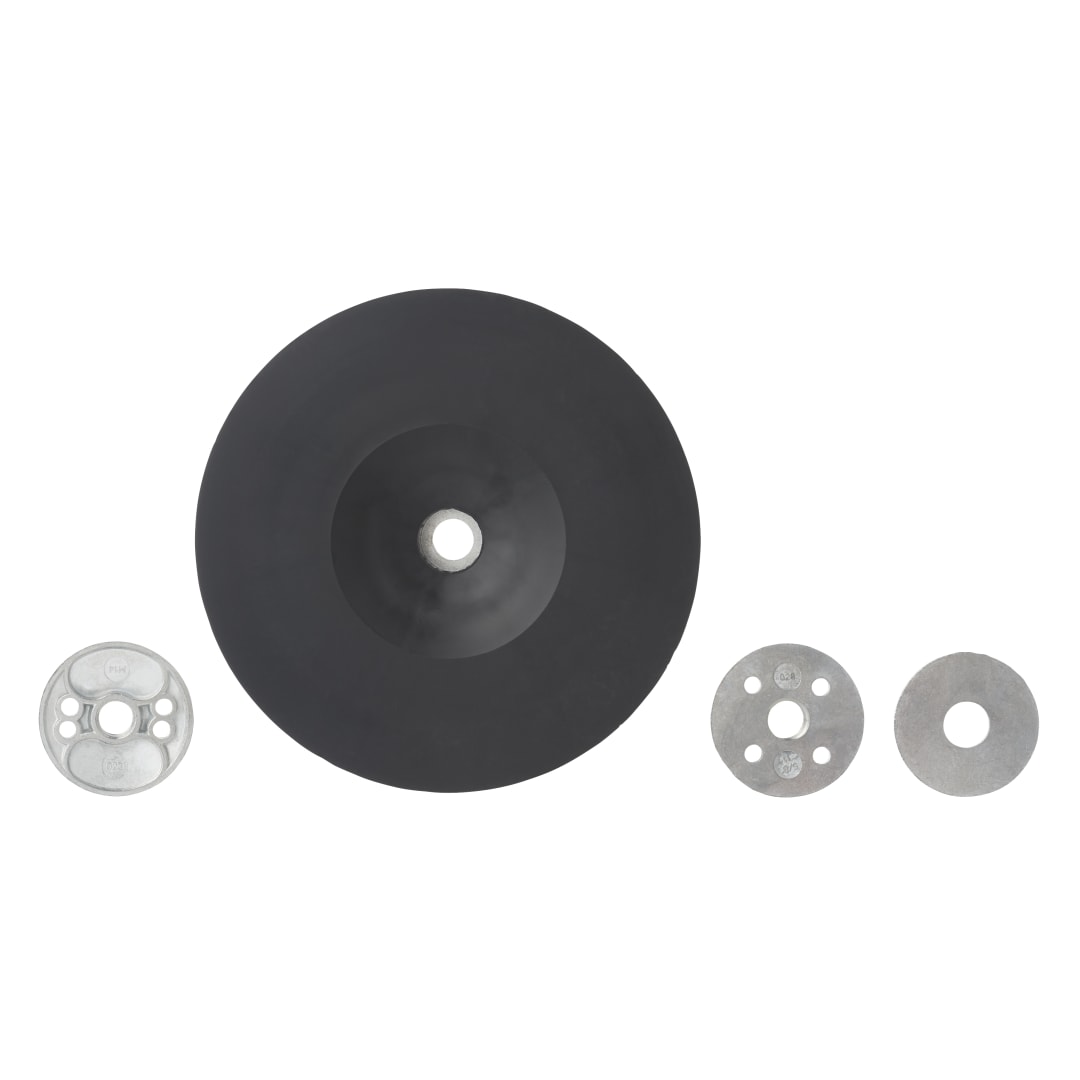3M™ Stützteller für Fiberscheiben, flach, schwarz, 180 mm