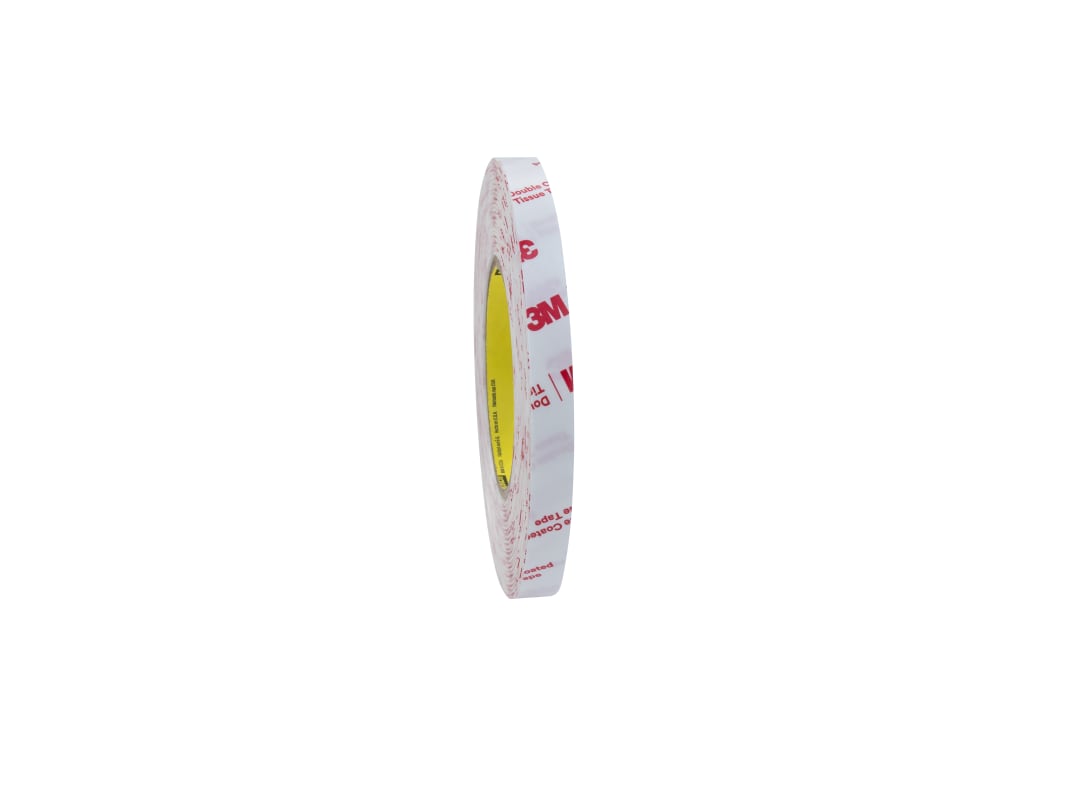 3M™ Doppelseitiges Klebeband mit Papiervlies-Träger 56415, Transparent, 12 mm x 50 m