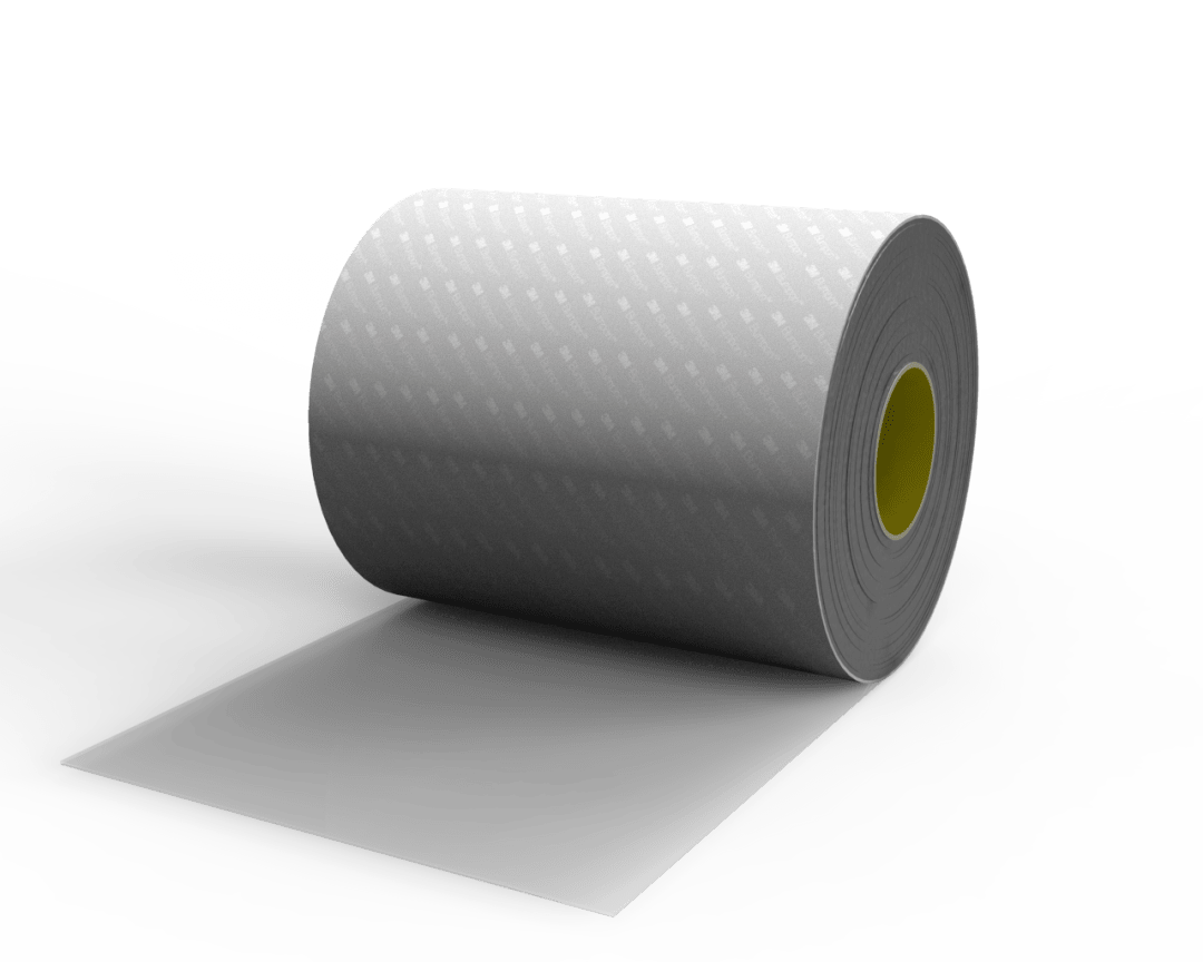 3M™ Bumpon™ SJ5632 Elastikpuffer Rollenware, Transparent, 114 mm x 66 m, 0,8 mm, Klebstoff Acrylat A20
