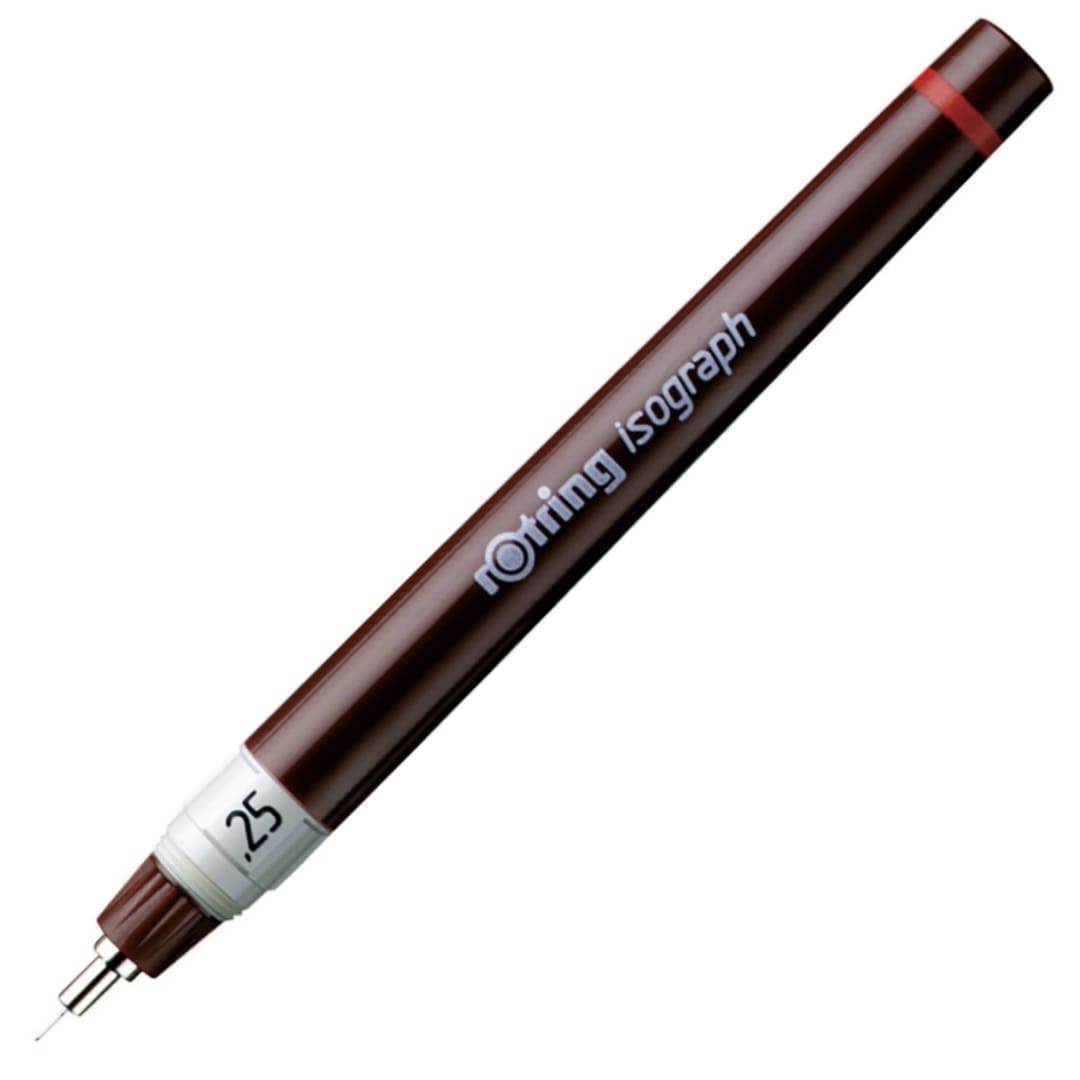 rOtring Isograph Technical Drawing Pen | 0.25 mm | Refillable Fineliner Pen