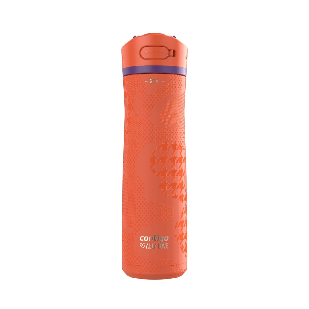Contigo® Ashland Chill 2.0 Stainless Steel Water Bottle with AUTOSPOUT® Lid, 24 oz, Tangerine