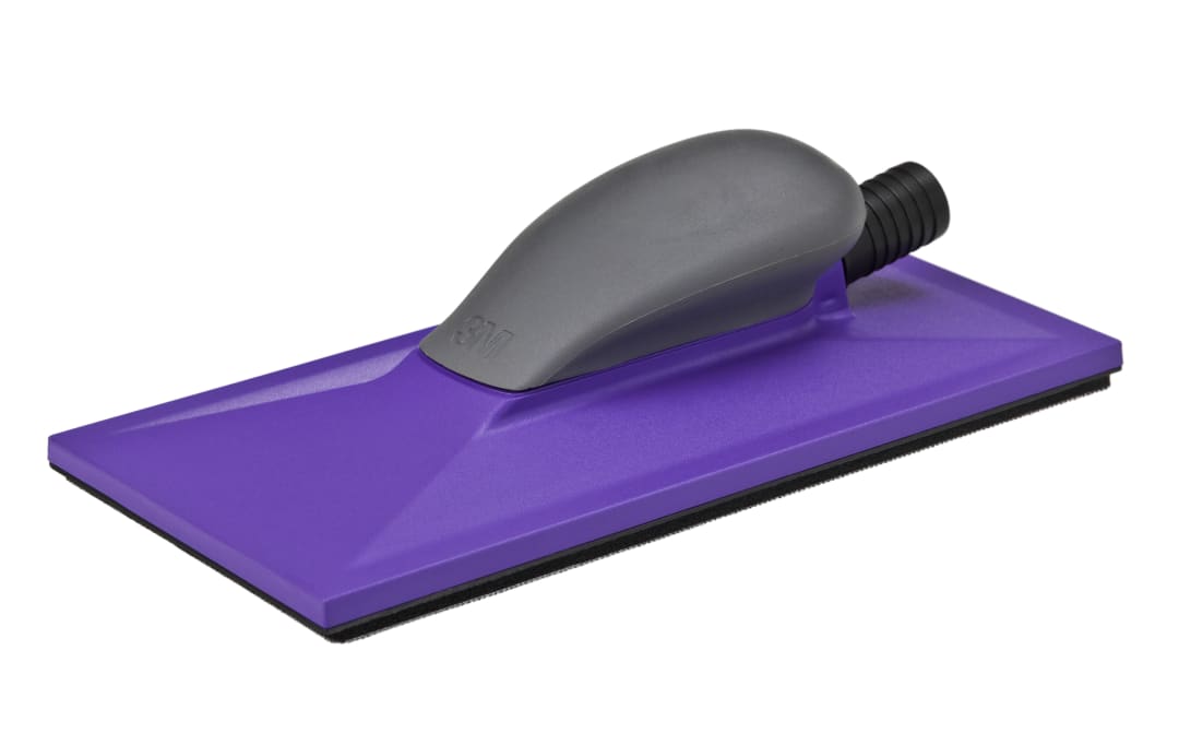 3M™ Hookit™ Mor+ Çok Delikli El Bloğu, 115 mm x 225 mm, 05173