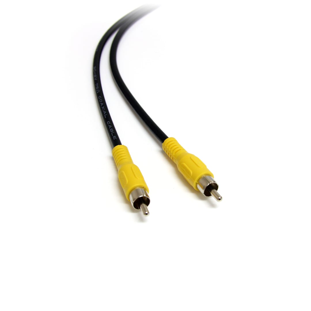 6 FT COAXIAL COMPOSITE RCA VIDEO CABLE