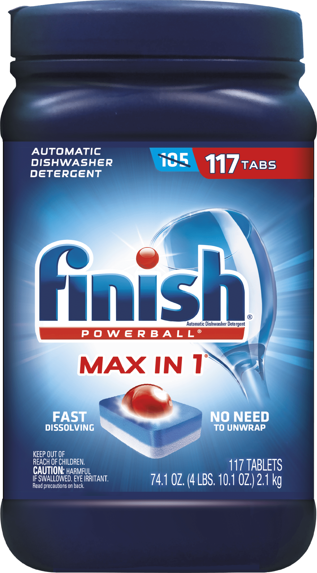 FINISH® Max-In-One-252/117 ct. - SAMS