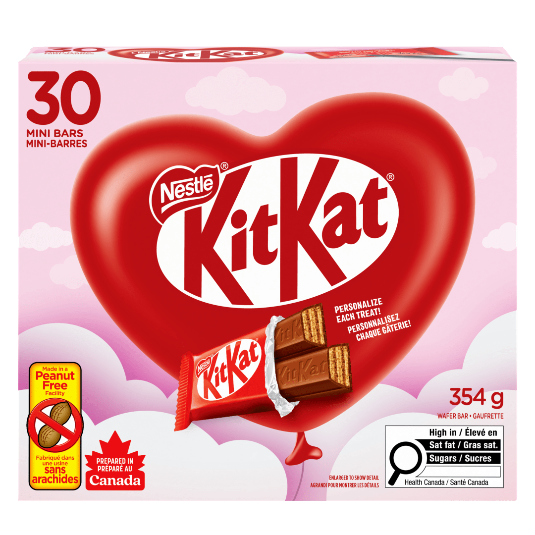 KITKAT Valentine Minis 30CT 20x354g CA