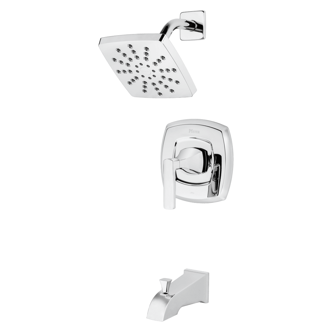 Penn 1-Handle Tub & Shower Faucet in Polished Chrome