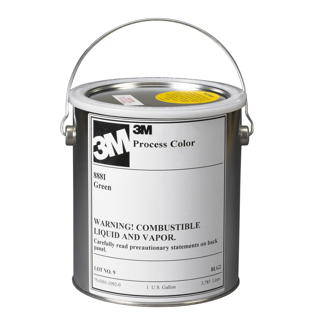 3M™ Siebdruckfarbe 882N, Rot, 3,78 l