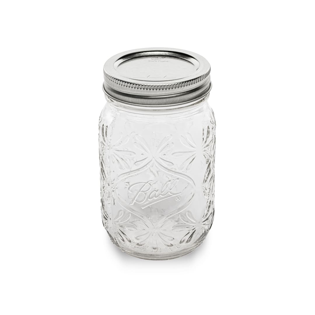 Ball® 4pk Regular Mouth 16oz Pint 140th Anniversary Keepsake Jars