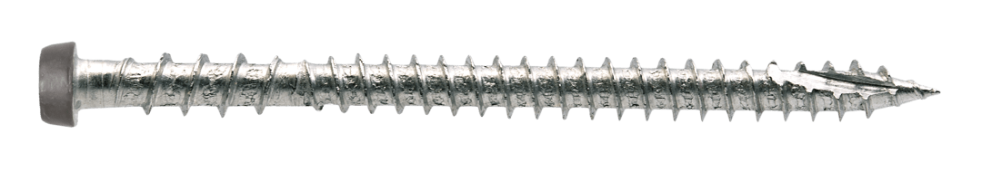 Simpson Strong-Tie DCU234S316GR04 Deck-Drive™ DCU COMPOSITE Screw (Collated) — #10 x 2-3/4 in. Type 316, Gray 04 (1000-Qty)