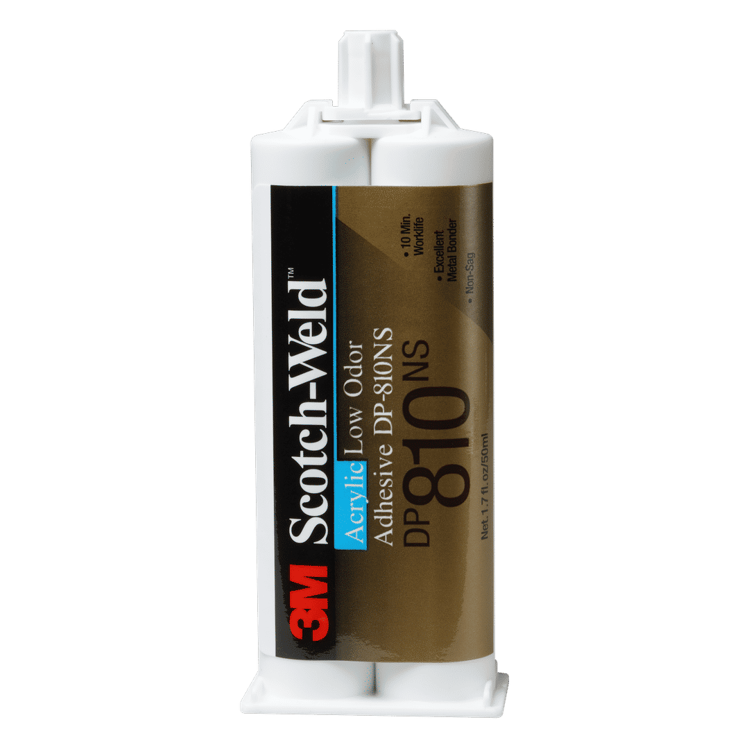 3M™ Scotch-Weld™ 2-Komponenten-Konstruktionsklebstoff auf Acrylatbasis DP810NS, Tan, 48.5 ml Duo-Pak