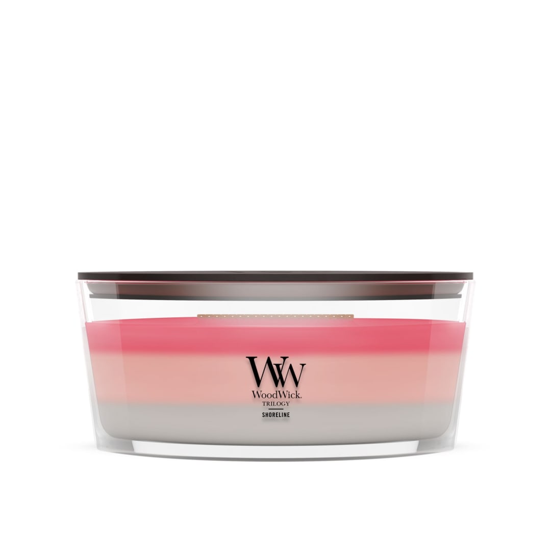 WoodWick Shoreline Ellipse Trilogy Candle