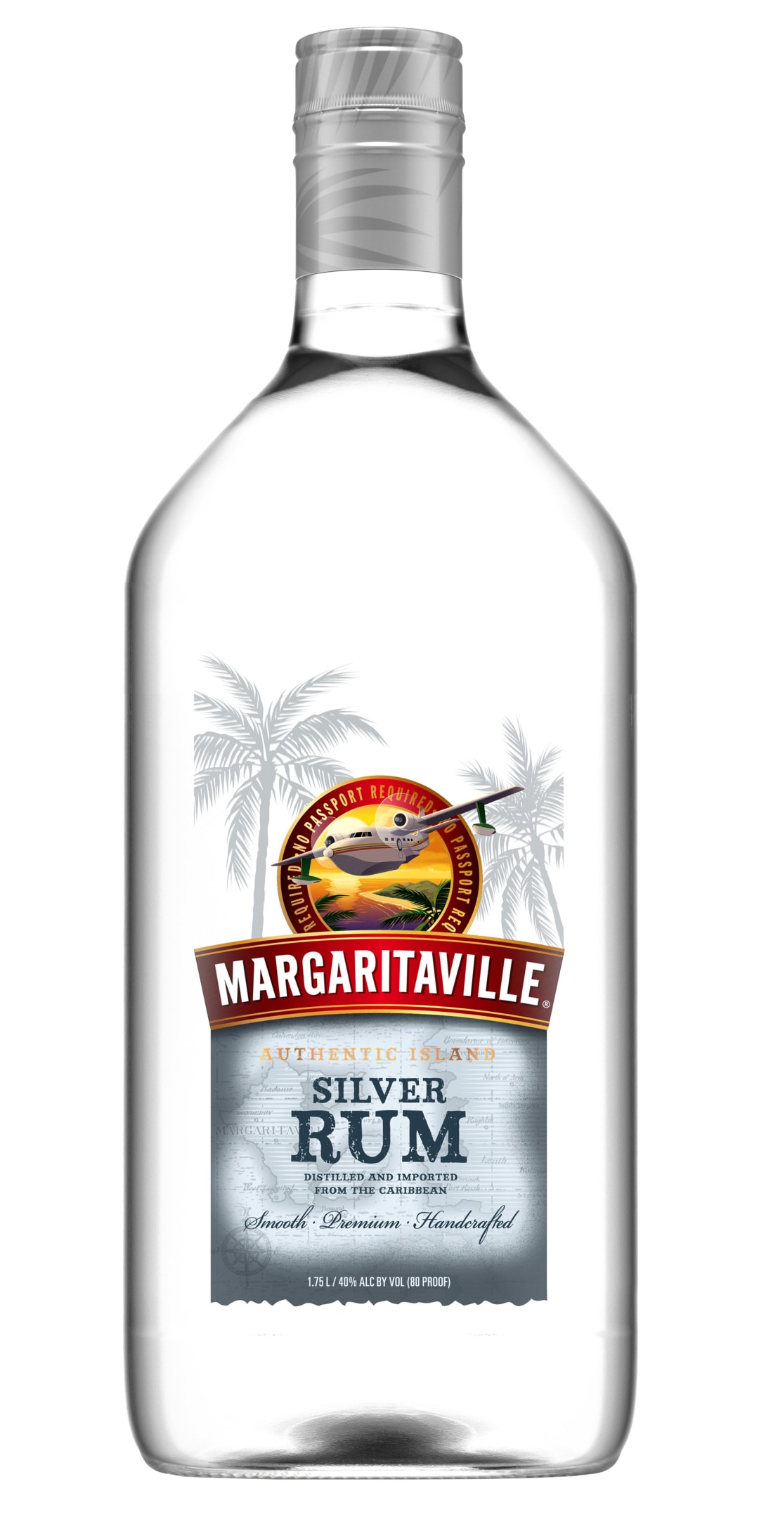Margaritaville Silver Rum 1.75l 80 Proof