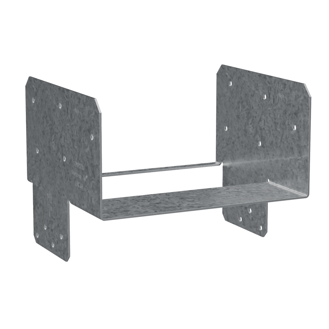 Simpson Strong-Tie EPC6RZ EPCZ™ ZMAX® Galvanized End Post Cap for 6x Rough (Pack of 10)