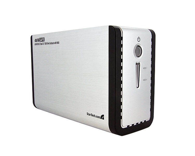 3.5 eSATA USB Dual SATA External HDD Enclosure