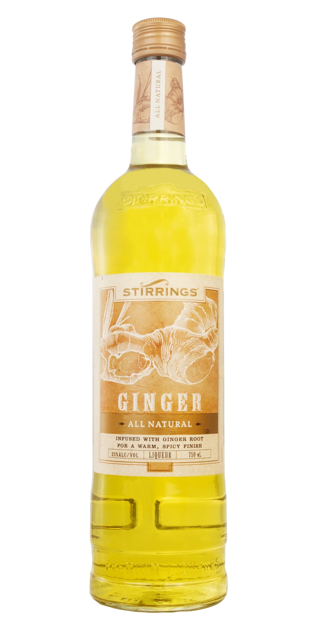 Stirrings Ginger Liqueur 750ml 50 Proof