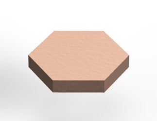 3M™ Bumpon™ SJ5202 Elastikpuffer, Hellbraun, 11,0 x 1,6 mm, Klebstoff Acrylat A-20