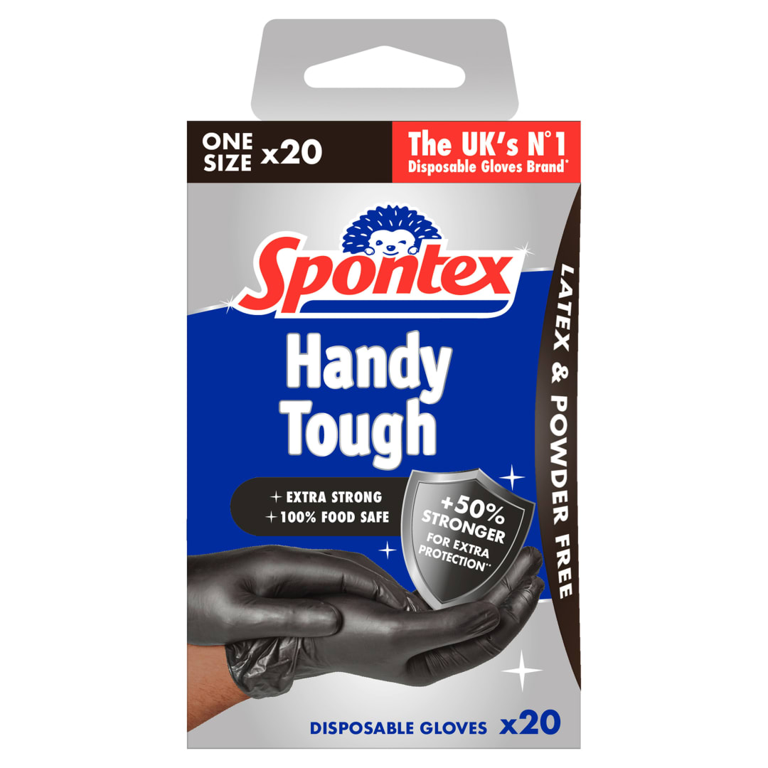 HANDY TOUGH DISPOSABLE GLOVES 20PK - REAL LUNCH
