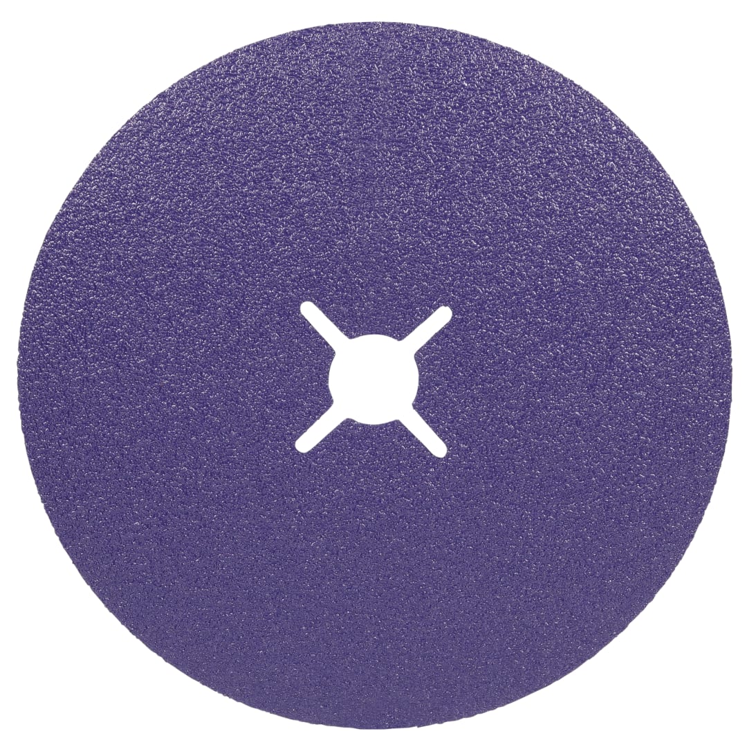 3M™ Cubitron™ 3 Fiber Disk 1182C, 80+, 180 mm x 22 mm, Slotted, 25/Bag, 100 ea/Case