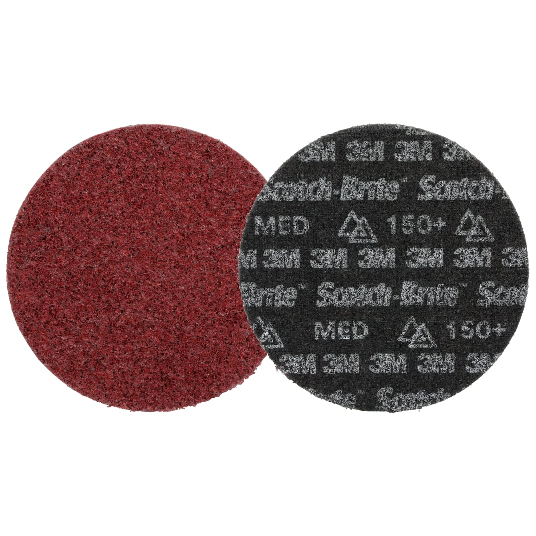 Scotch-Brite™ Hassas Ağır Hizmet Tipi Yüzey Hazırlama Diski, HD-DH, Medium 150+, 102 mm x NH, 100 ea/Case