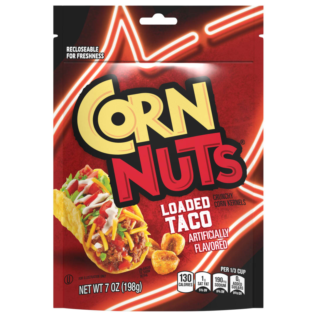 CORN NUTS Loaded Taco Crunchy Corn Kernels