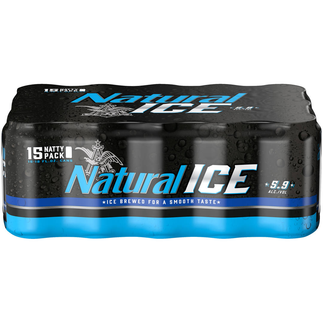 Natural Ice Beer, 15 Pack 12 fl. oz. Cans