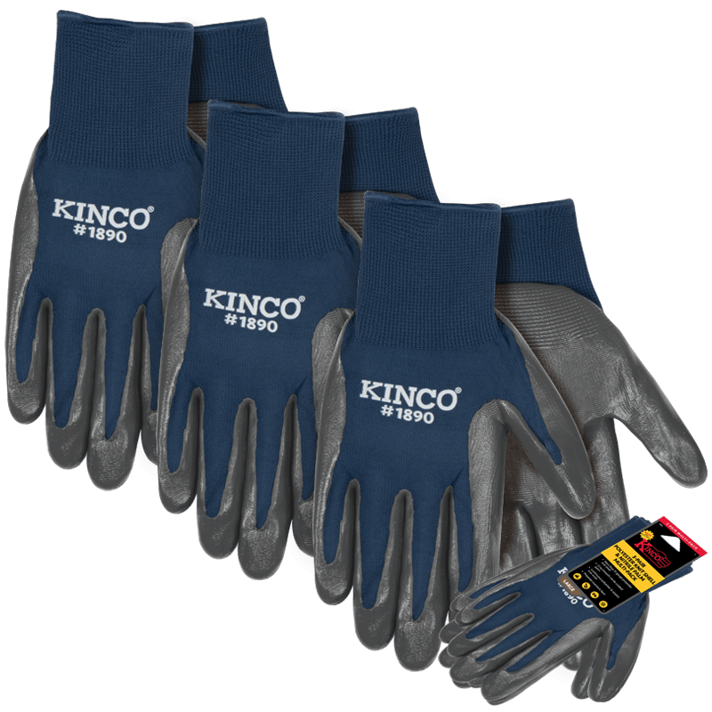 3-Pair Polyester Knit Shell & Nitrile Palm Multi-Pack