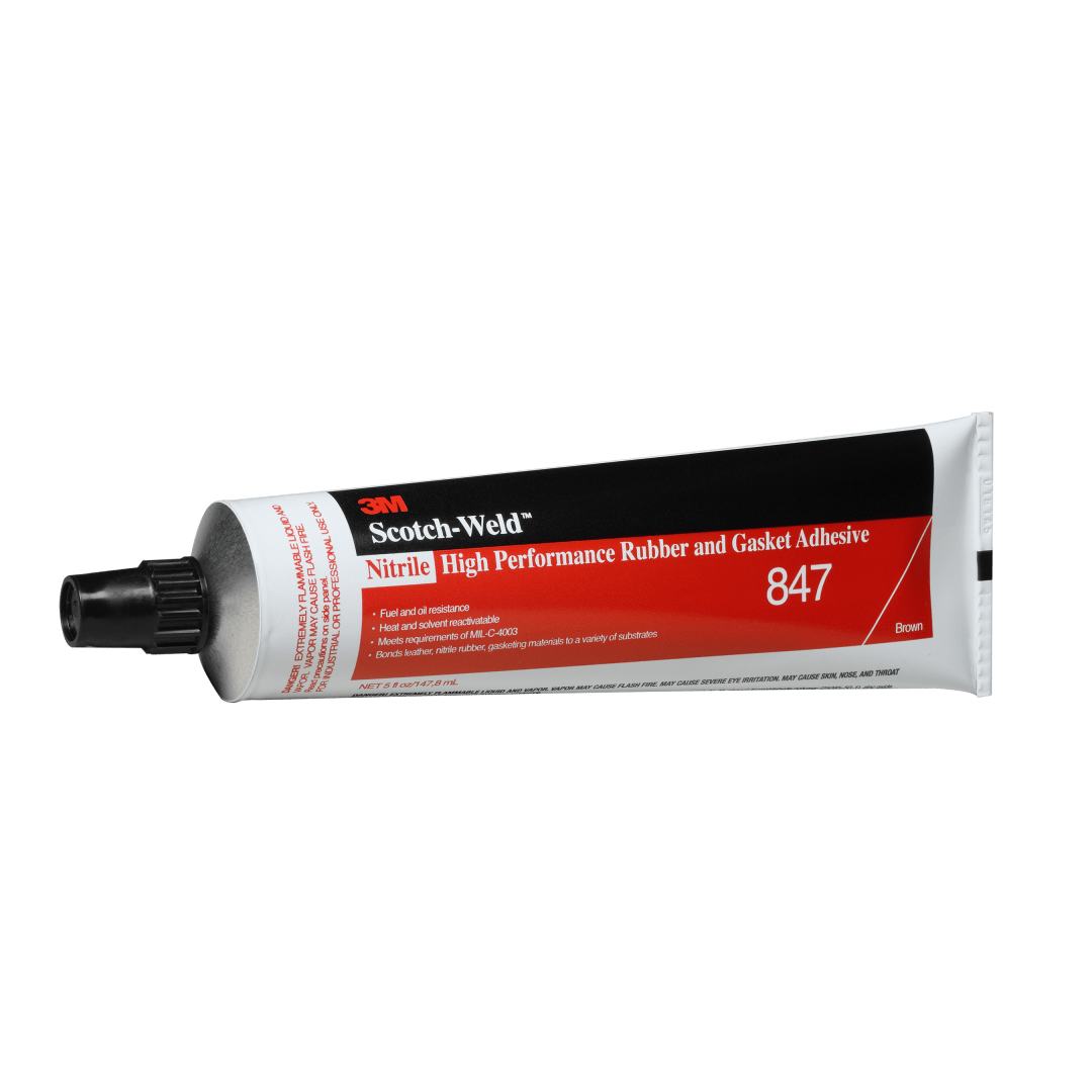 3M™ Lösemittelklebstoff auf Nitrilkautschukbasis 847, Braun, 150 ml