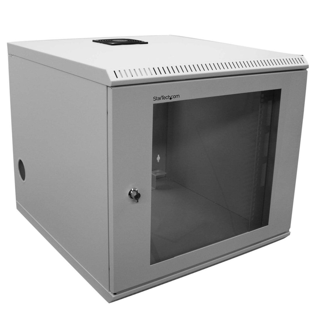 10U 19"  Deep Wall Mounted Equipment Cab