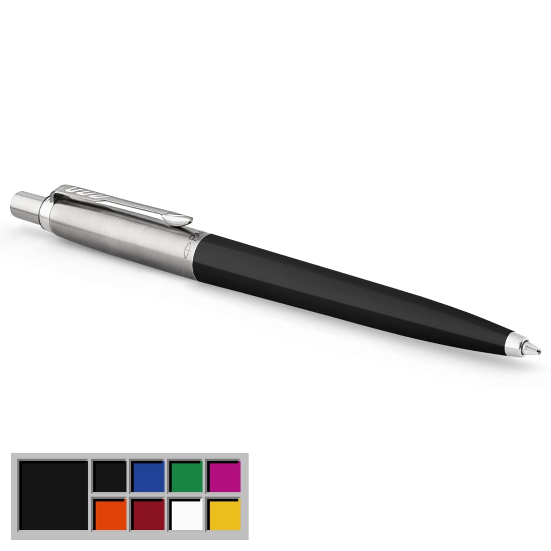 Parker Jotter Originals Ballpoint Pen | Classic Black Finish | Medium Point | Blue Ink