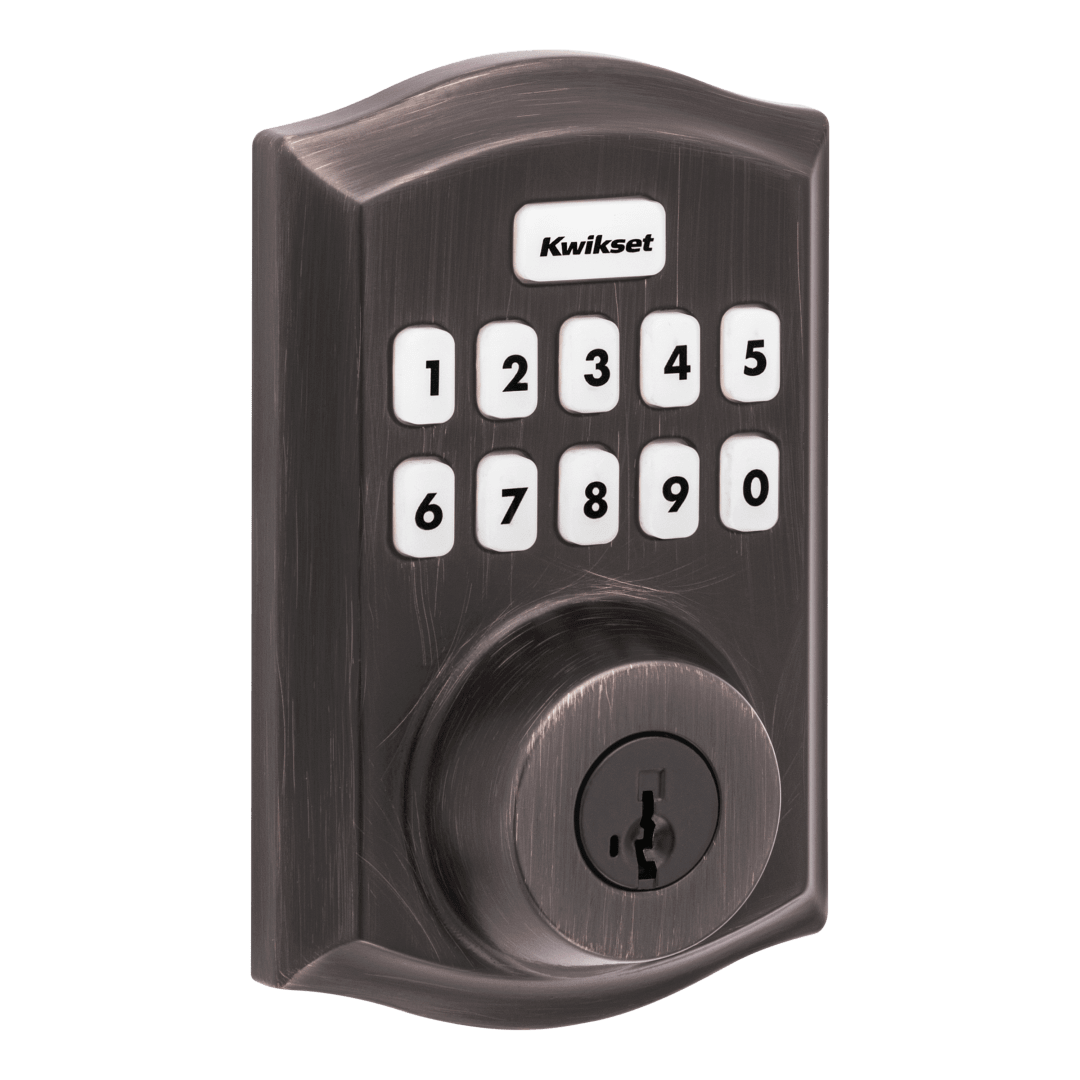 Home Connect 620 Keypad Connected Smart Lock with Z-Wave Technology featuring SmartKey Security™ in Satin Nickel