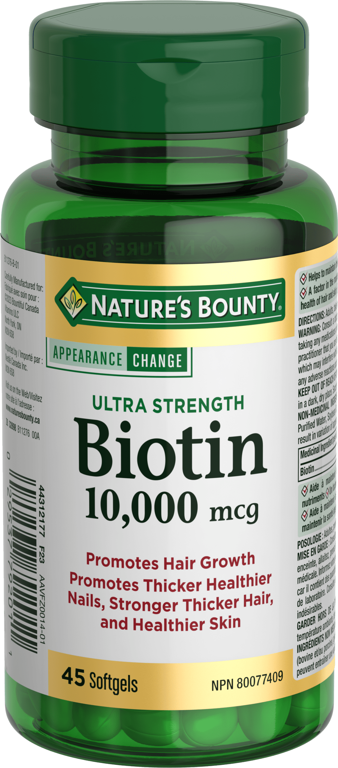 NBTY Biotin 24x45 SGL CA