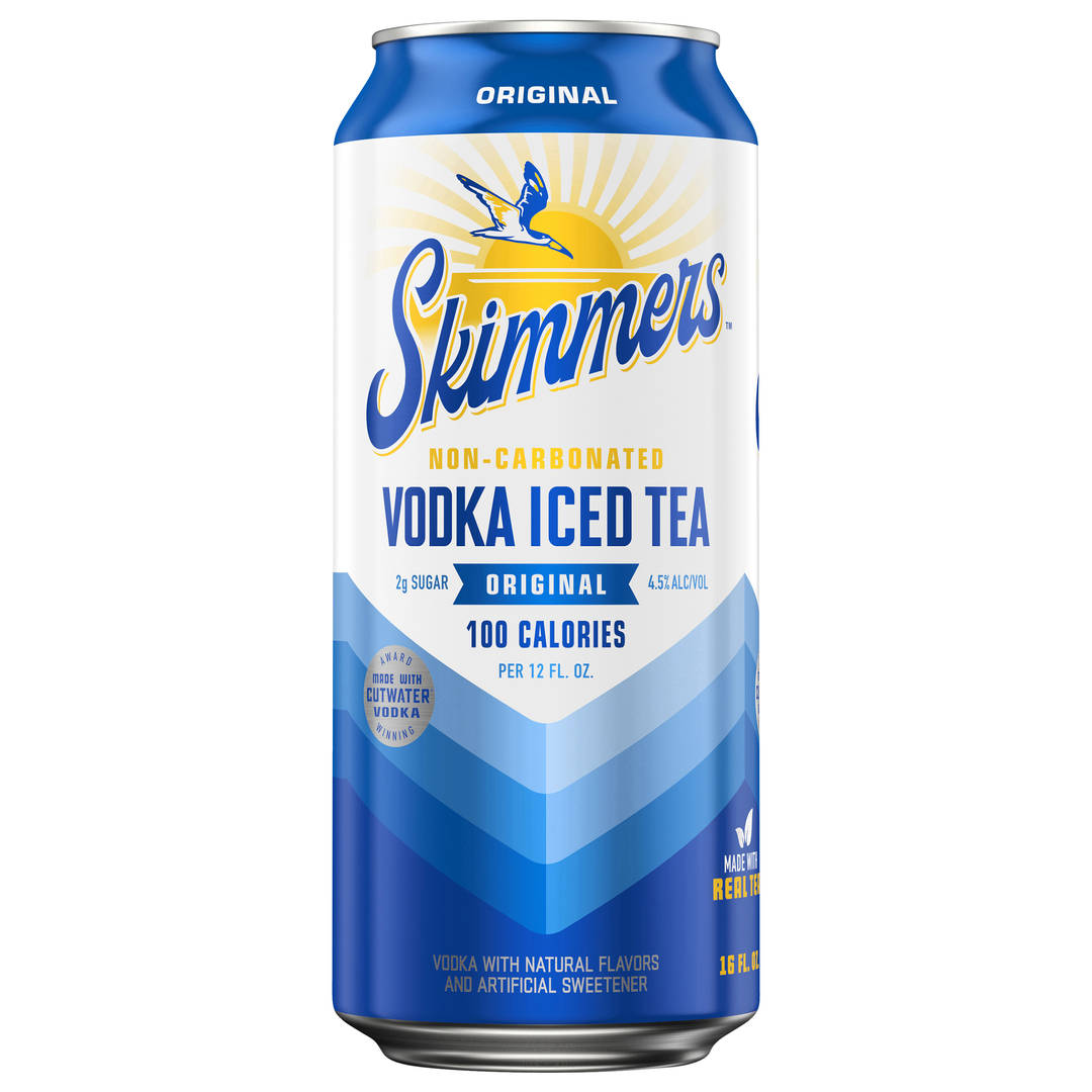 Skimmers Non-Carbonated Original Vodka Iced Tea 16 fl oz