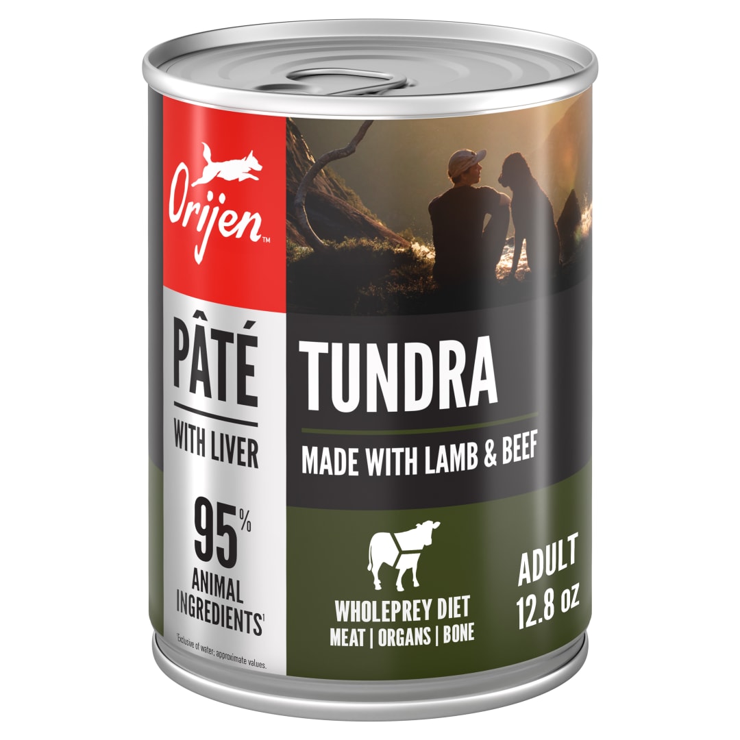 ORIJEN Pate Wet Dog Food Tundra Recipe with Liver