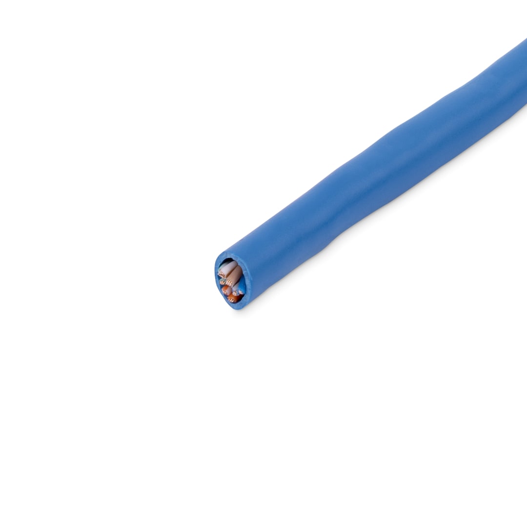 Cat 5e Bulk Blue Stranded Patch Cable - 1000ft
