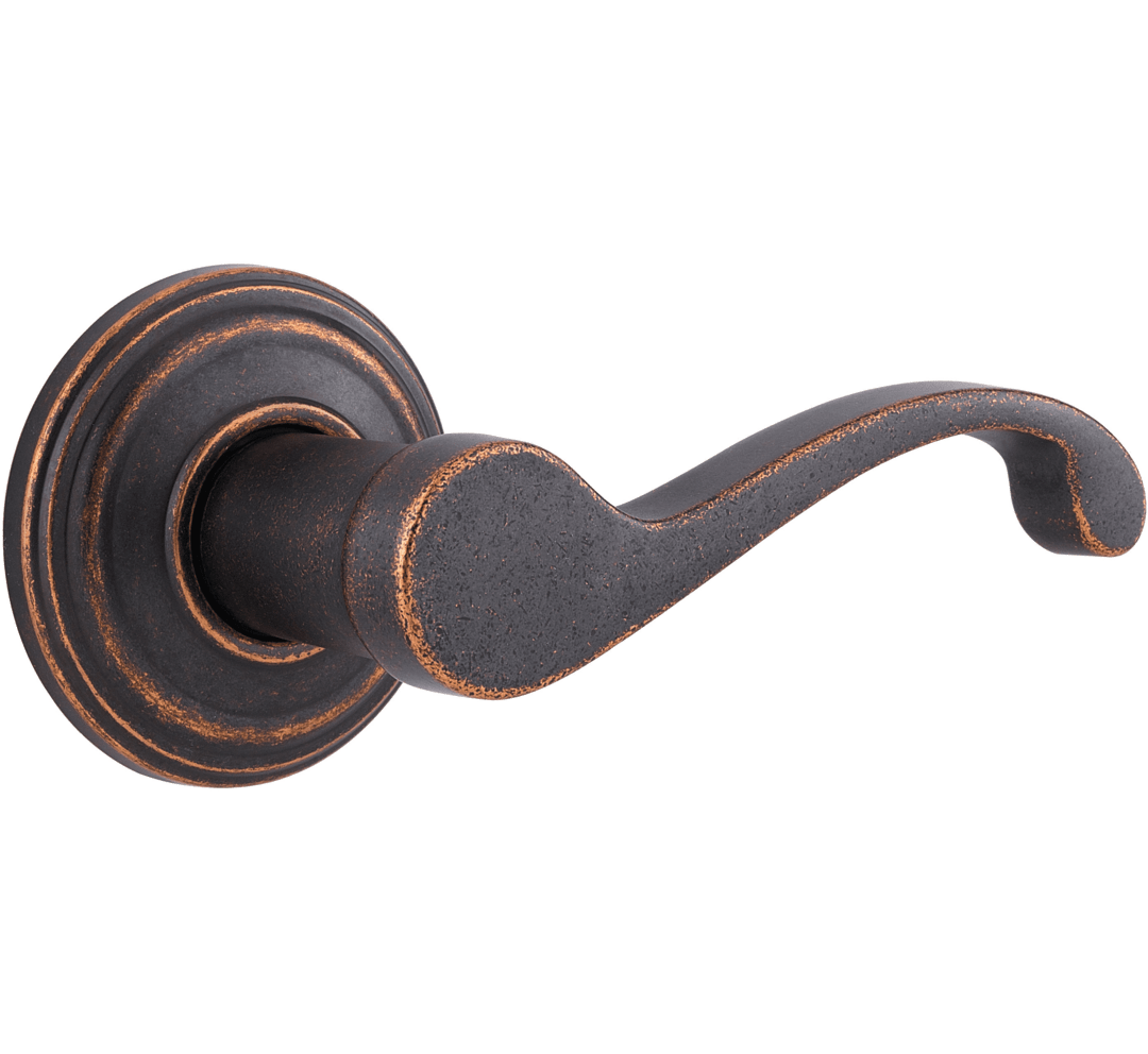 Commonwealth Right-Handed Half-Dummy Lever in Rustic Bronze