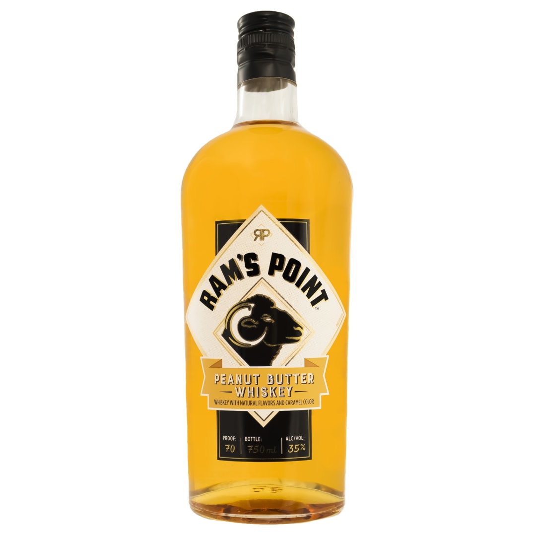 Ram's Point Peanut Butter Whiskey 750ml 70 proof