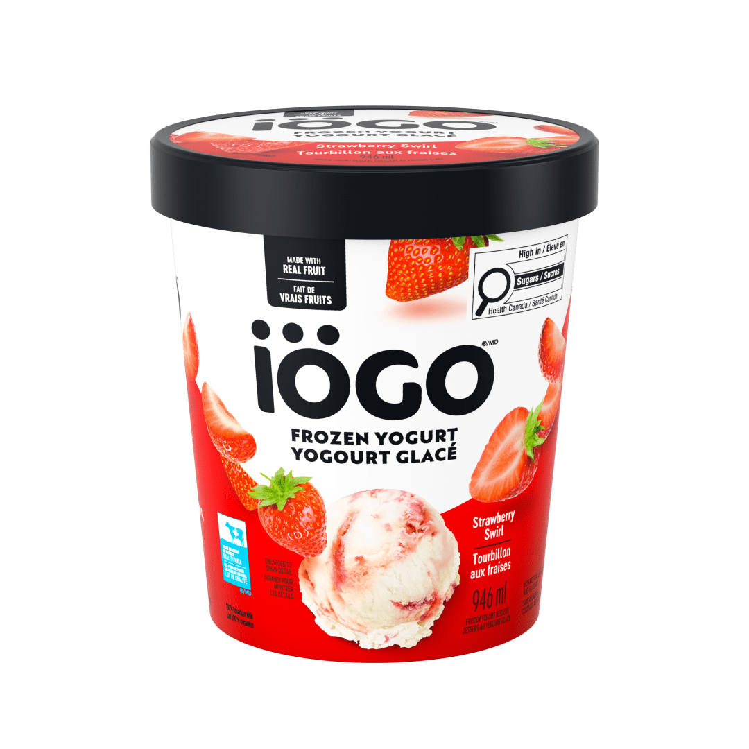 IOGO Froyo Straw Swirl Tub 6x946ml CA