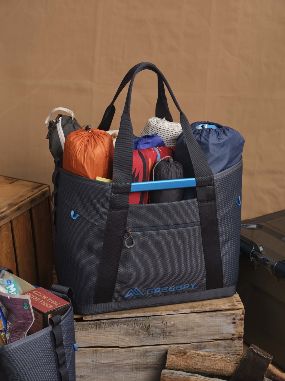Alpaca Utility Tote 50L - Slate Blue