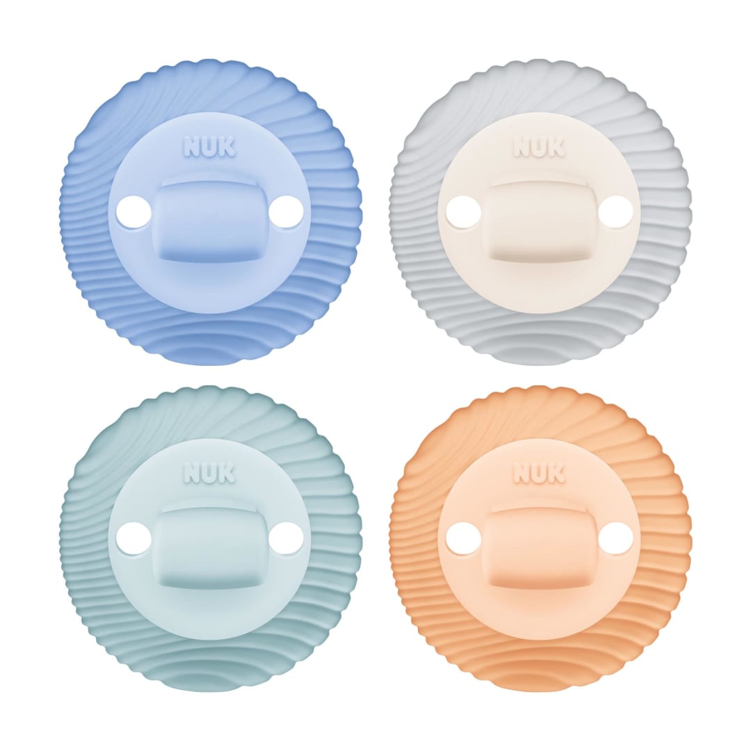 NUK® Comfy Duet Soother 2-in-1 Pacifier and Teether, 0-12 months