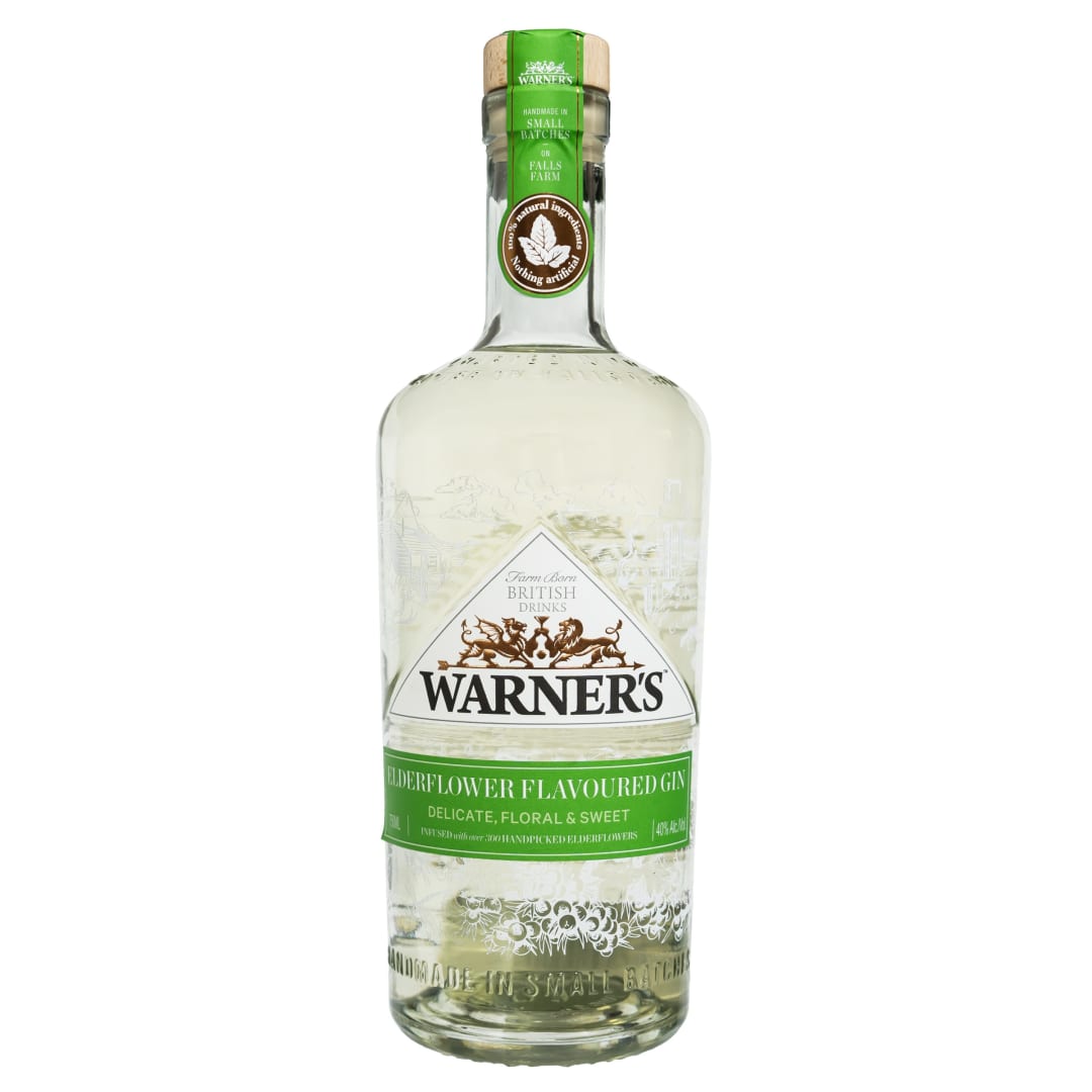Warner's Elderflower Gin 750ml 80 Proof