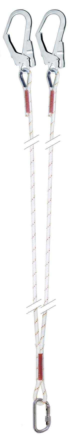 3M™ Protecta® Halat Sınırlama Lanyardı, Çift Kol, 1,30 m, AL432/1