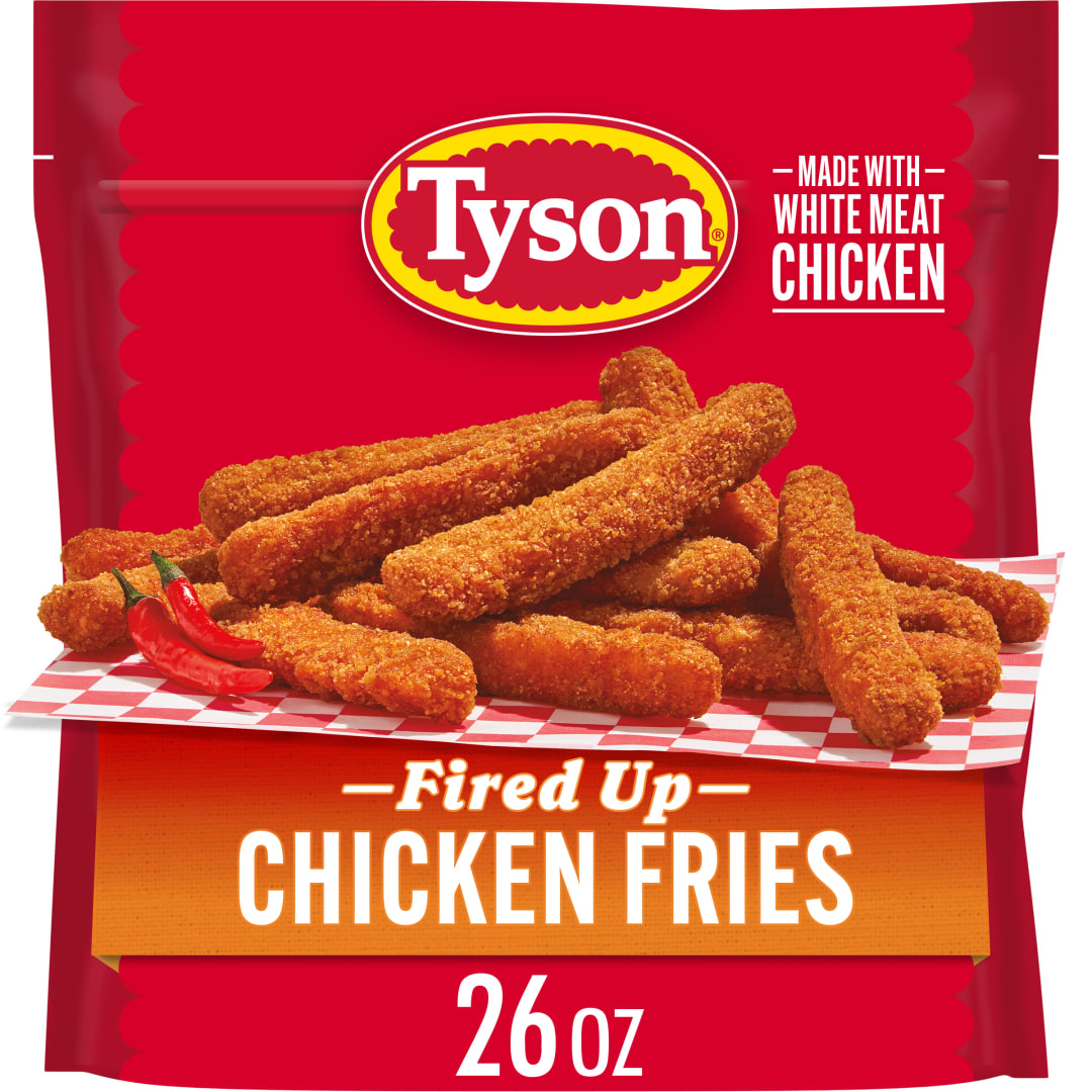 Tyson Frozen Fired Up Chicken Fries, 26 oz