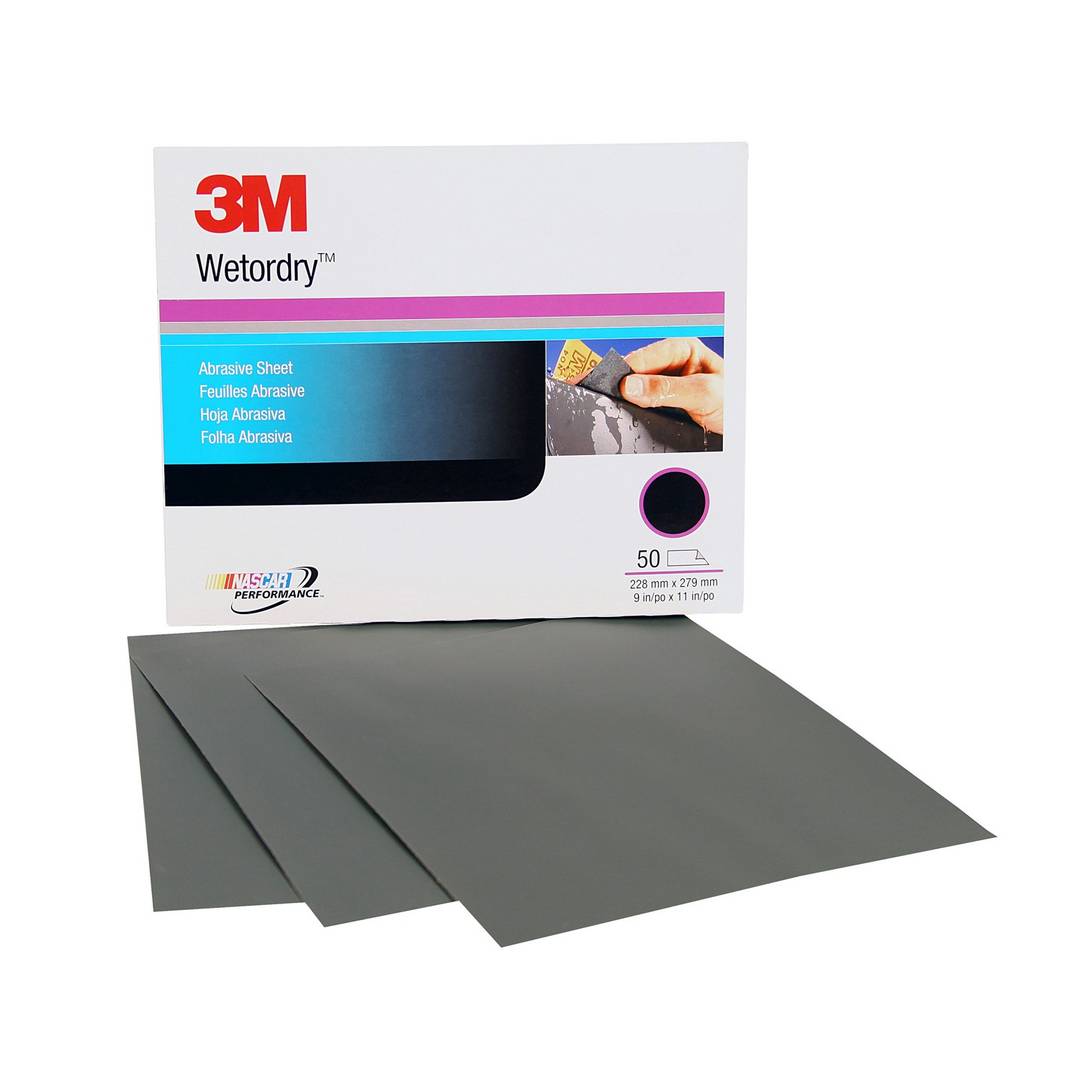 Lixa D’Água para Polimento 3M™ 401Q Grão 1500 - 225 x 275 mm