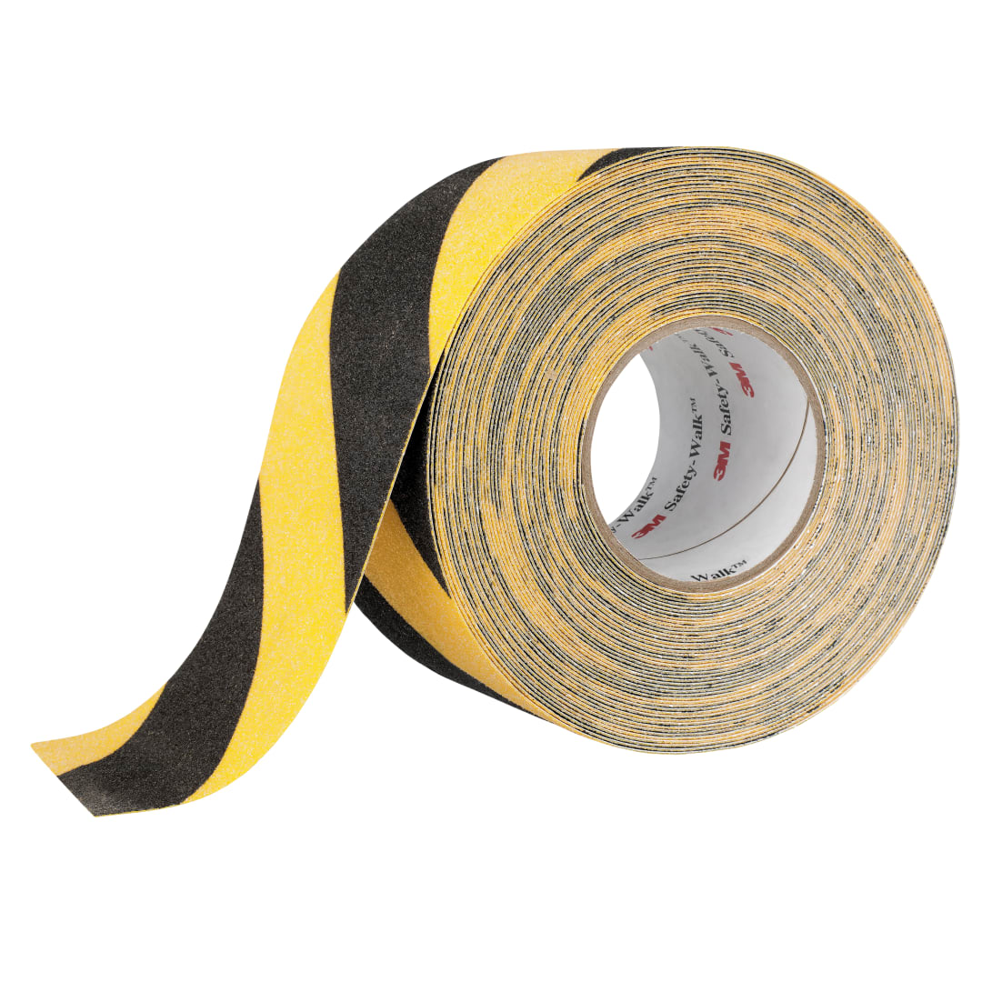 3M™ Safety-Walk™ Universal 613, Schwarz/Gelb, 152 mm x 18,3 m, 1 Rolle / Karton