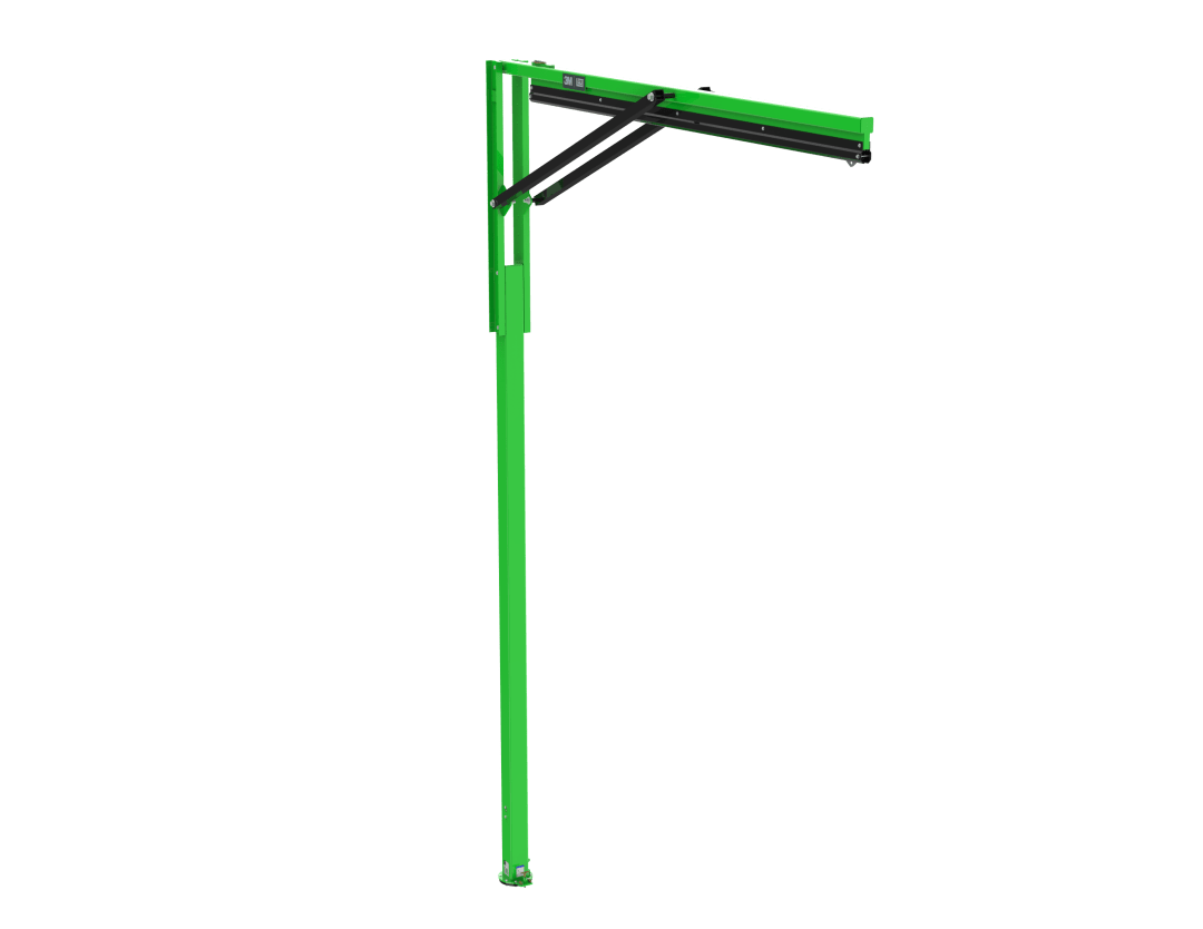 3M™ DBI-SALA® FlexiGuard™ M200 Modular Jib Semi-Fixed Height Mast Anchor, 1 User, 6.1–7.6m Height, 4.6m Width, 8530900