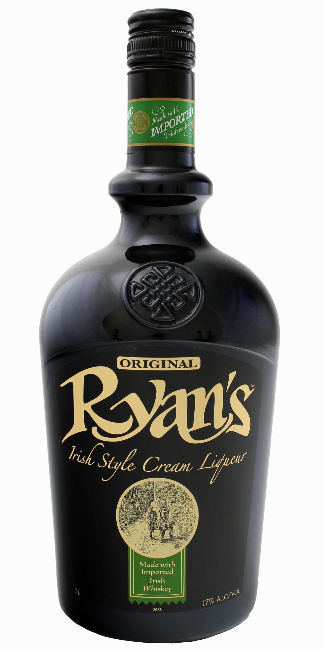 Ryans Irish Cream Liqueur 1l 34 Proof