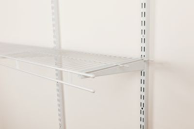 KIT 5-7' FT CLOSET SHELF WIRE WRDRBE-WHT