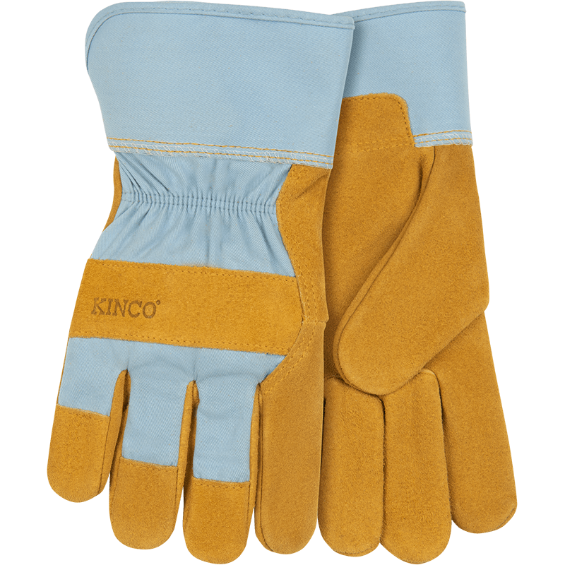 Women's Suede Cowhide Palm with Safety Cuff